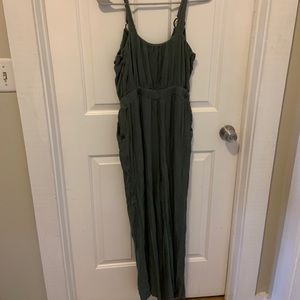 Dark Green Jumpsuit